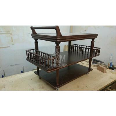 Сервировочный столик из массива СМ 62