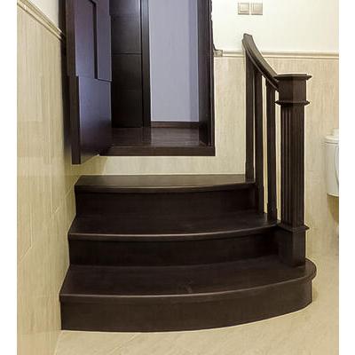 Небольшая лестница из массива ясеня ЛМ 29