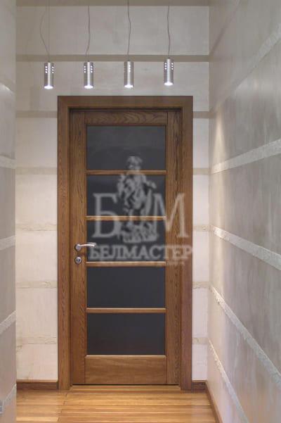 Межкомнатная дверь со стеклом ДМ 32