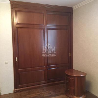 Встроенный шкаф-купе из массива ШМ 117