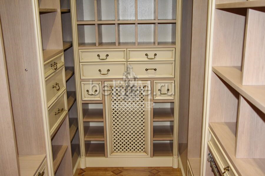 Встроенный шкаф для гардеробной ШМ 111