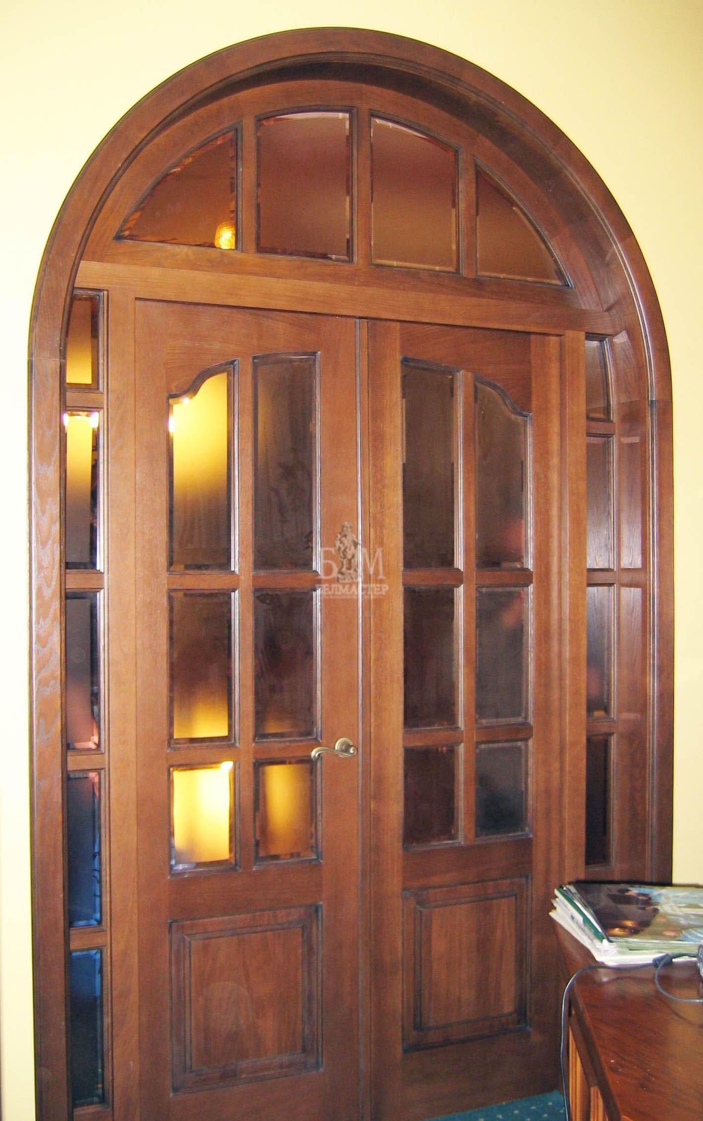 Межкомнатная дверь со стеклом ДМ 41