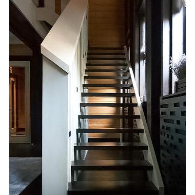 Лестница с реечными перилами ЛМ 23