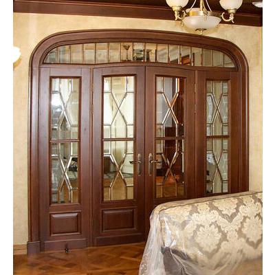 Межкомнатная дверь со стеклом ДМ 38